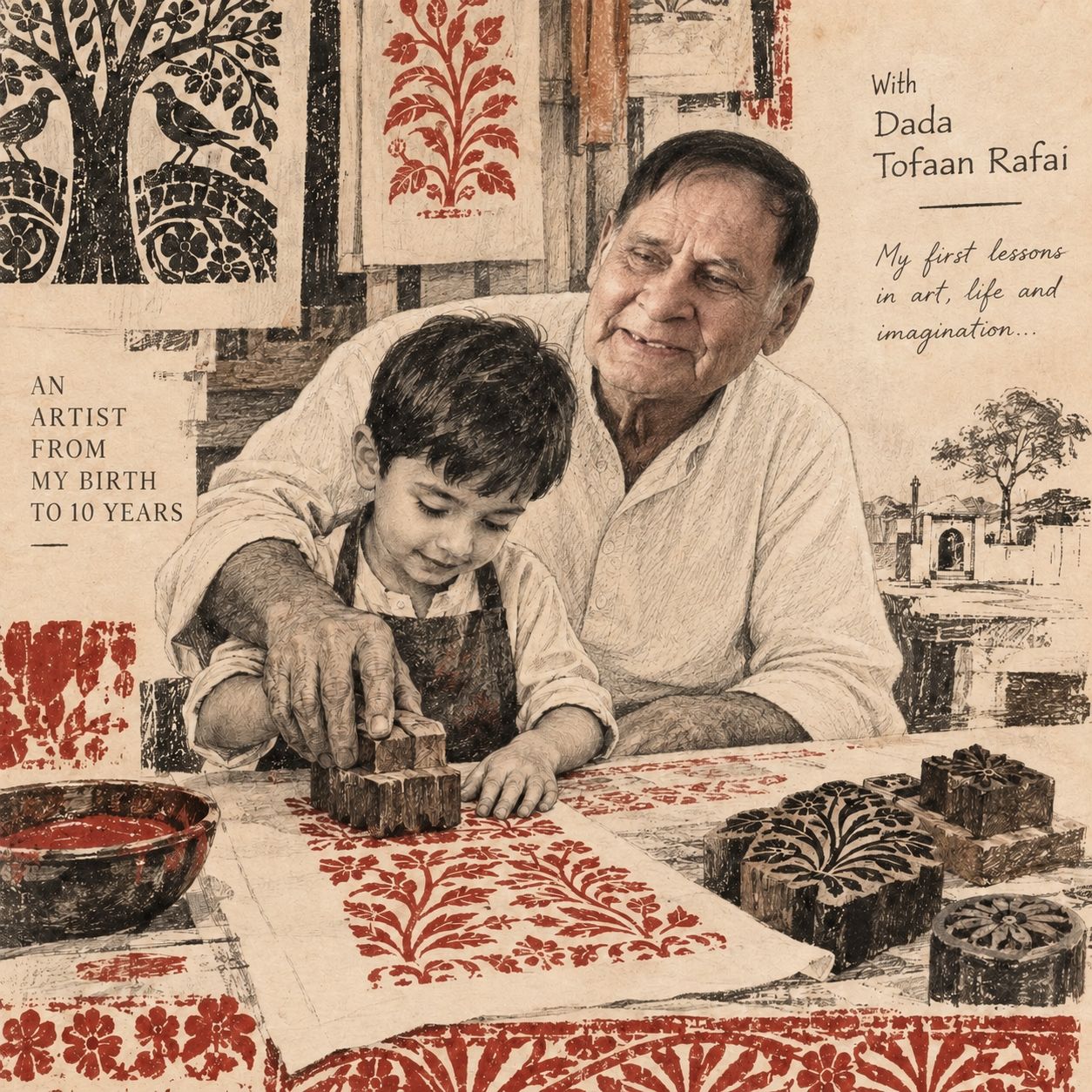 Fakir Zahur Ahmed Milestone 1977-87: Early Roots in Art and Creative Imagination